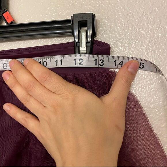 Weissman Balera dance costume Tulle Maxi Skirt With Slits
S9909 purple SA adult - Picture 8 of 12